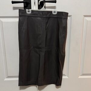 Ann Taylor Charcoal Pencil Skirt